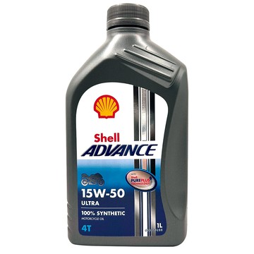 殼牌 shell advance 4t ultra 15w50 sn ma2 全合成機油 機車機油