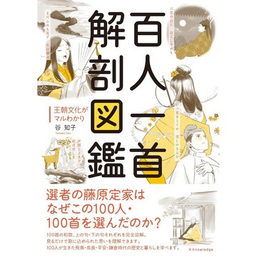【10月16日到書】谷知子 百人一首解剖圖鑑【東京卡通漫畫專賣店】