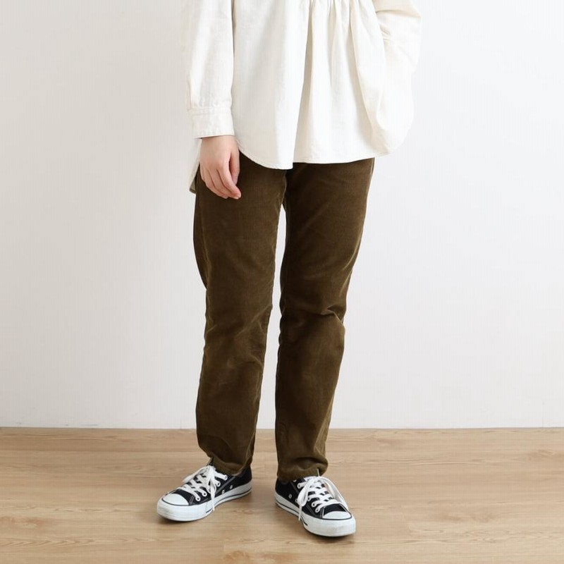 ORDINARY FITS オーディナリーフィッツ コーデュロイ アンクル 5ポケットパンツ CORDUROY ANKLE 5P PANTS  OF-P092 レディース | LINEブランドカタログ