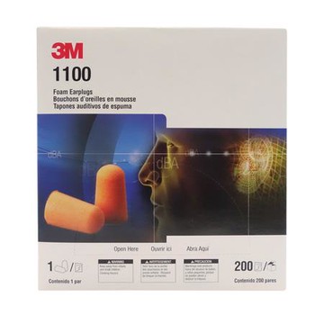 3M耳塞/1100/200副/盒