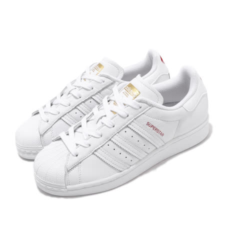 adidas 休閒鞋 Superstar 復古 愛心 女鞋 FX1203