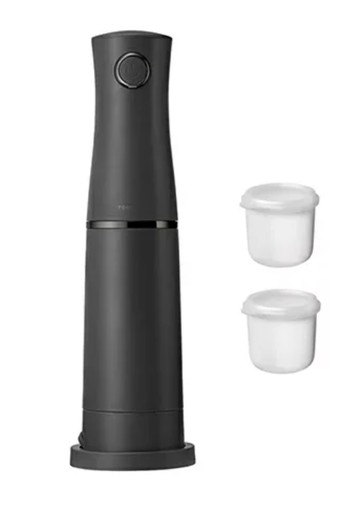 DOSHISHA DHCI-B5BK 手持式 電動刨冰機 剉冰機 附製冰盒 可調粗細 雪花冰  日本正規品代購