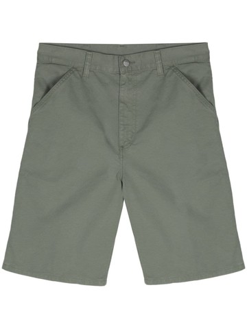 Carhartt WIP - Single knee-length shorts - men - Cotton/Cotton - 28 - Green