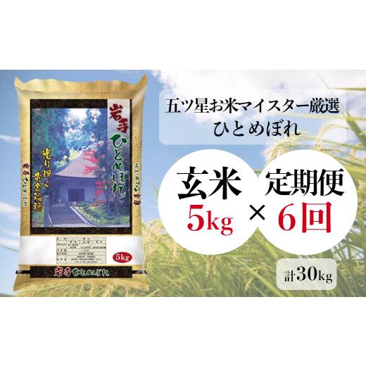 ふるさと納税 岩手県 一関市 -一関市産「ひとめぼれ／玄米」 5kg