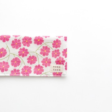 秋櫻 紗布手帕 使用有機棉