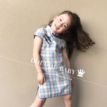 童裝2021新款夏裝兒童旗袍公主裙中國風連衣裙小女孩洋氣女孩裙子