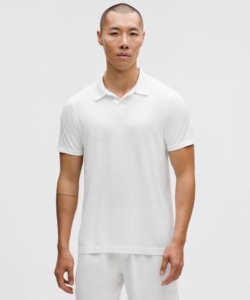 Knit Short-Sleeve Tennis Polo Size XL