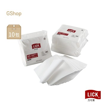 力可潔 LICK 【無塵室擦拭布-平紋款 LGK5】(10包/箱) 鉅瑋 拋棄式 一次性 擦拭布 實驗室 精密儀器