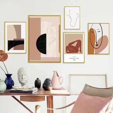 唯美主義 Pvc 框畫壁貼.  訂單須滿100nt.才成立出貨.