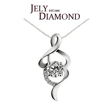 【JELY】初冬嬉遊0.30克拉-H&A八心八箭美鑽項鍊