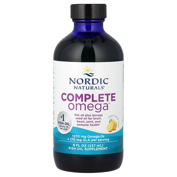 Nordic Naturals, 完整歐米伽，檸檬，8 液量盎司（237 毫升）