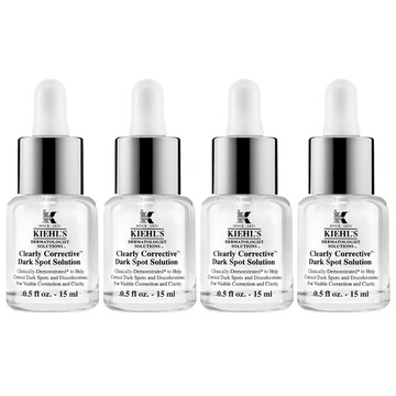 KIEHLS 契爾氏 激光極淨白淡斑精華15ml 4入 (國際航空版)