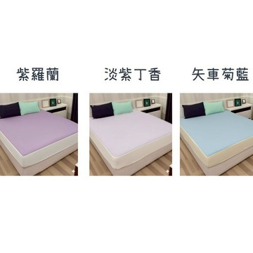 04A602_預購-負離子床包(單人標準(4*6.7尺)   (120*200CM) )/紫羅蘭.淡紫丁香.矢車菊藍