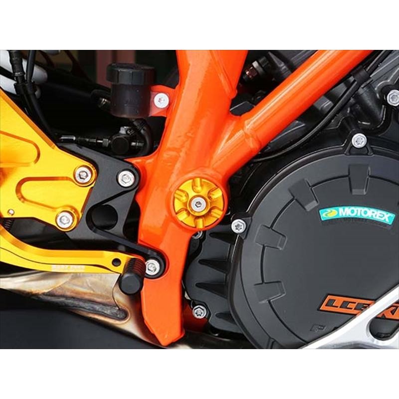 ベビーフェイス フレームキャップ KTM DUKE690 デューク シルバー 005