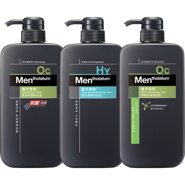 【蝦皮直營】曼秀雷敦男士沐浴乳650ml 3款任選-草本制菌/海洋清爽/淨味去油