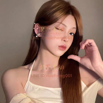 s925純銀耳釘女 養耳洞耳骨釘 小眾高級感鋯石耳蝸釘 百搭耳環銀耳飾[倪醬小鋪]