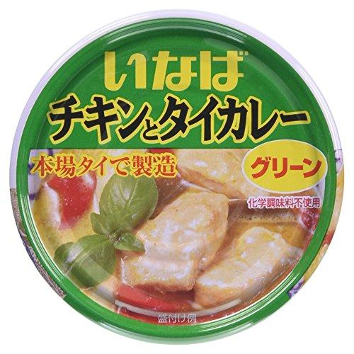 いなば チキンとタイカレー グリーン 125g