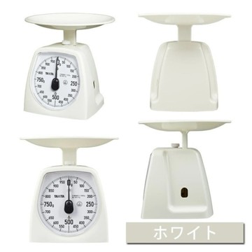 日本製 TANITA 指針式料理秤1kg 白色 免電池 食物秤 料理秤 磅秤 烘焙秤 秤重器 KA-441