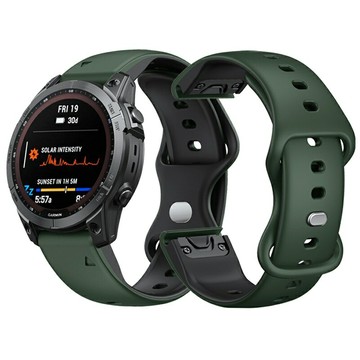 Garmin Approach S70 47mm S62 S60 Instinct 2 錶帶 22mm 快拆 矽膠 防水