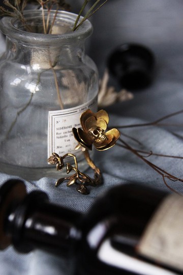 骷髏花系列 (V.1) 戒指