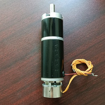 微型42mm DC12V/24V可帶剎車全金屬齒輪永磁直流有刷行星減速電機[DD1211001]