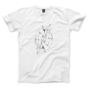 共生 - 白 - 中性版T恤