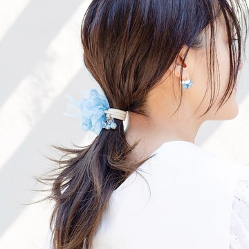 海藍寶石 | 盛開的髮帶 | 三月生日石