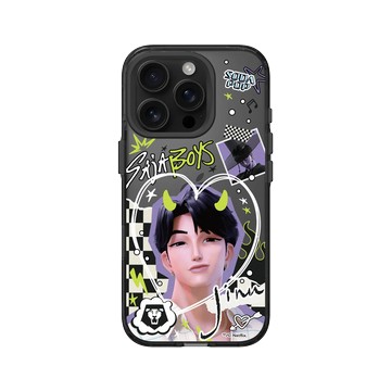 iPhone 16 Pro Clear (相機按鈕) 酷墨灰 - Kpop 獵魔女團 - 振宇