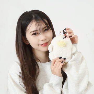 ｜OSEWAYA｜雪怪造型舒芙蕾收納包 黃色 綠色 保暖 吊飾 日本雜貨 日本飾品