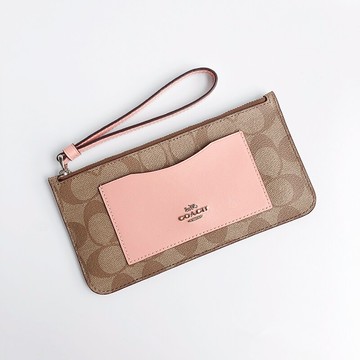 美國百分百【全新真品】COACH F39236 卡片夾 證件夾 皮夾 鈔票收納 專櫃精品 配件 印花 特價 K053