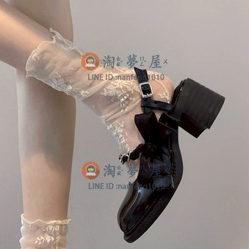 3雙裝黑白色夏季超薄款ins蕾絲襪女短中長筒小腿堆堆玻璃【君來佳選】【淘夢屋】