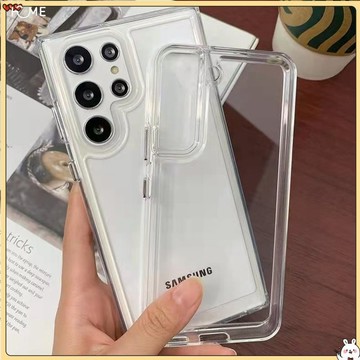 三星a55太空殼a54硬防摔note20ultra高透a73手機殼a22高品質a15潮