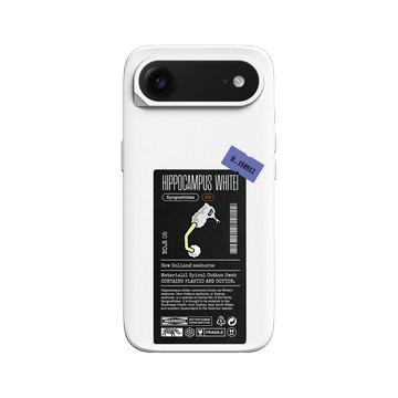 iPhone Air SolidX 白 - Marine Debris - 棉花棒海馬