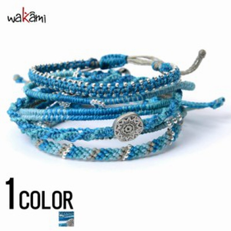 還元祭クーポン利用可 ブレスレット アクセサリー メンズ Wakami ワカミ アース7ストランドブレスレット Turquoise 即日発送 ブレスレ 通販 Lineポイント最大1 0 Get Lineショッピング