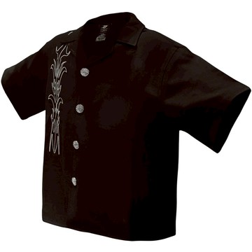 WBI 25SS WST-01 MISSION DISPATCH-栖 寬短版 短袖襯衫 (黑色)