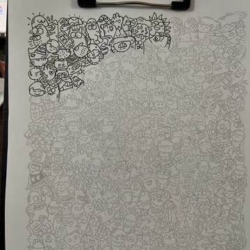 爆款好物🌈🌈小紅書上班無聊偷懶減壓畫畫線條畫上班解壓無聊偷懶臨摹紙稿