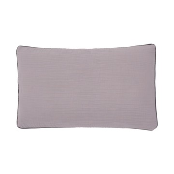 ahtty blanc 三層紗兒童枕頭 簡約 透氣舒適不悶熱 內裡棉花可拿取  淺灰色  30 x 50cm