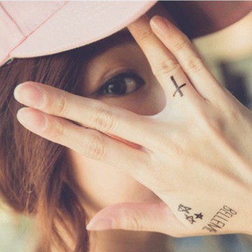 MUMU【TM00795】夏日小清新插畫紋身貼紙。兩款紋身貼紙 防水刺青持久  防水貼 紋身貼 可愛貼紙 兒童紋身