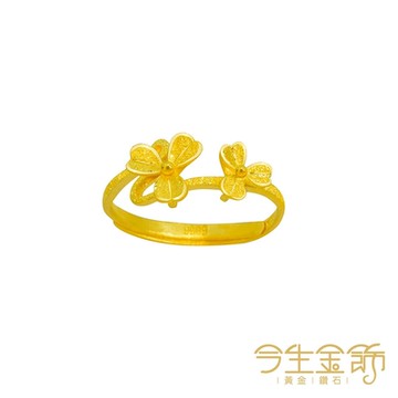 今生金飾 珍愛幸運再現戒 黃金戒指