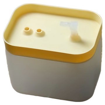 寵物星樂園 貓咪自動循環流動飲水器 美規接口 110V 透明黃 小直彎噴嘴 F  1個