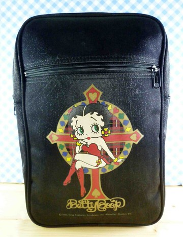 【震撼精品百貨】Betty Boop 貝蒂 後背包-黑色 震撼日式精品百貨