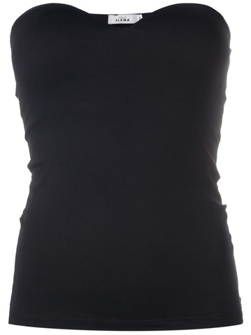 Amir Slama - strapless tube top - women - Polyamide/Elastane - G - Black