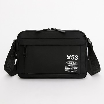 PLAYBOY - 斜背包 Pioneer系列 - 黑色