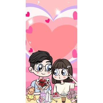 似顏繪&手繪設計訂單贈送【手機桌布】