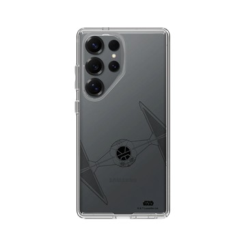 Galaxy S25 Ultra Clear 透明 - 迪士尼-星際大戰 Star Wars - 鈦戰機-線條黑
