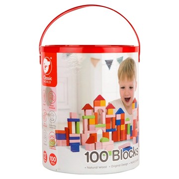 Classic WORLD 客來喜 德國豪華城市積木 3642  混和顏色  1個