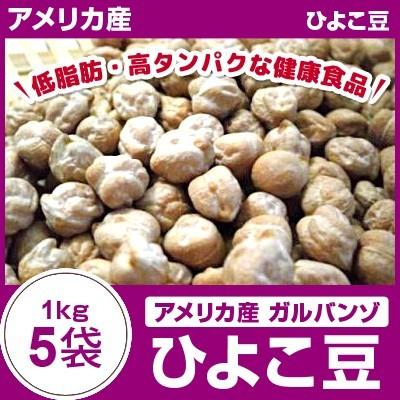 ガルバンゾ ひよこ豆 5kg（1kg×5袋） アメリカ産