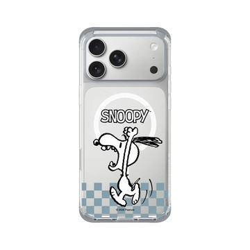iPhone 17 Pro Max ClearX (MagSafe 兼容) 霜透灰 - 史努比 Snoopy - 吶喊