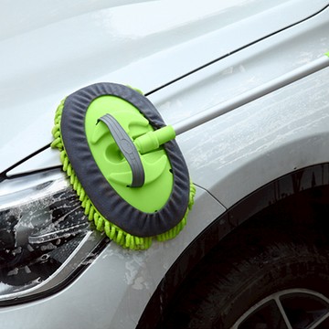 E.City_三段式多用途伸縮擦車擦玻璃牆壁拖把