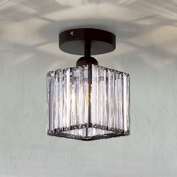 E27水晶玻璃單吸頂燈 B52-29-71482A